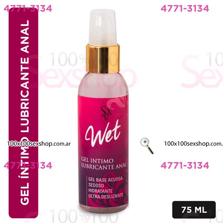 Cód: CA CR WET02 - Gel lubricante Anal 75 ml - $ 12100
